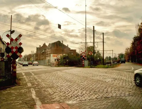 Antwerpsesteenweg - Afbraak woningen tunnel_3 2001 in de Antwerpsesteenweg (2001)