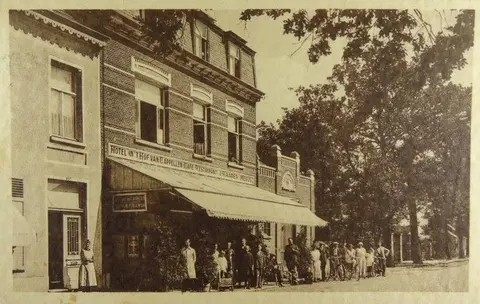 Antwerpsesteenweg - Hof van Cappelen_2 1929 in de Antwerpsesteenweg (1929)