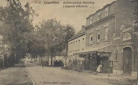 Antwerpsesteenweg - Hof van Cappellen 1922 in de Antwerpsesteenweg (1922)
