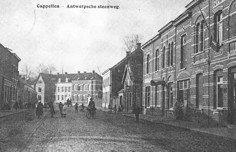 Antwerpsesteenweg 1910 in de Antwerpsesteenweg (1910)