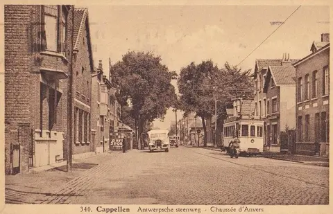 Antwerpsesteenweg 1930 in de Antwerpsesteenweg (1930)