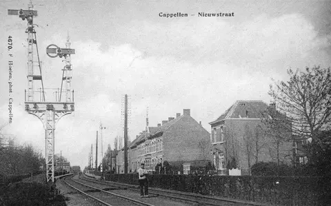 Nieuwstraat - Lucien Bevernagestraat in de Lucien Bevernagestraat