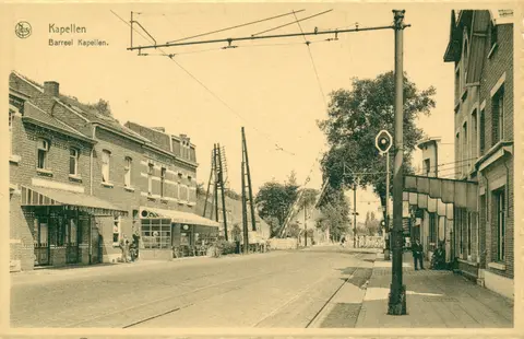 Overweg 1952 in de Antwerpsesteenweg (1952)