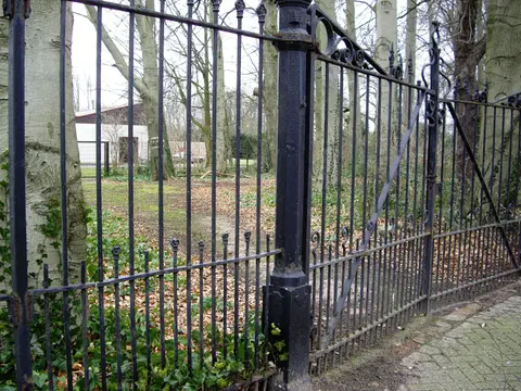 Chr. Pallemansstraat - poort De Posson in de Chr. Pallemansstraat