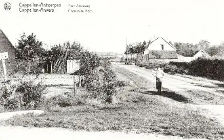 Fortsteenweg in de Chr. Pallemansstraat