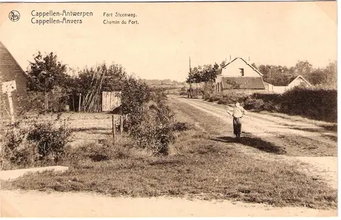 Fortsteenweg - houten huis in de Chr. Pallemansstraat