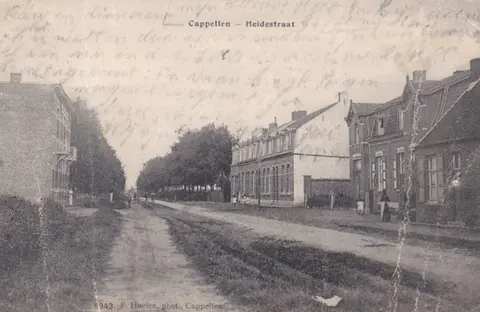 Heidestraat - Chr. Pallemansstraat in de Chr. Pallemansstraat