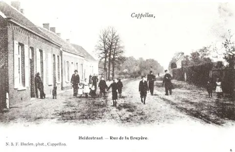 Heidestraat - Chr. Pallemansstraat 1901 in de Chr. Pallemansstraat (1901)