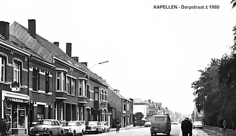 Doprsstraat 1960 - Wedyfoto in de Dorpsstraat (1960)