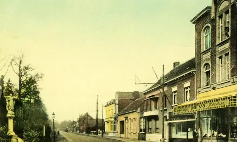 Dorpsstraat in de Dorpsstraat