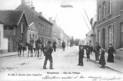 Dorpsstraat in de Dorpsstraat