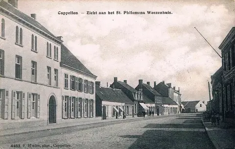 Dorpsstraat - St Philomena wezenhuis in de Dorpsstraat