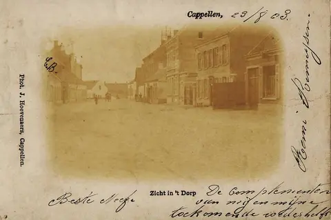 Dorpsstraat 1903 in de Dorpsstraat (1903)