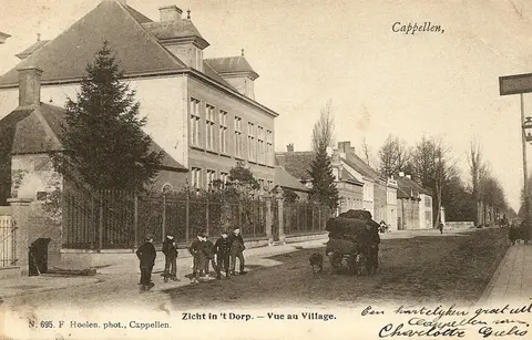 Dorpstraat - Pastorij 1905 beschreven in de Dorpsstraat (1905)