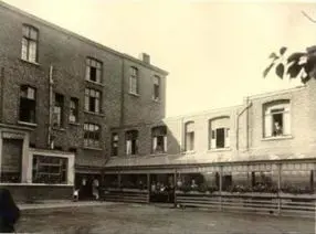 Kerkstraat - St. Jozefkliniek 1931 1 - GZVKA in de Oude Kerkstraat (1931)