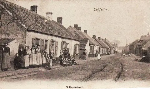 Essenhoutstraat in de Essenhoutstraat