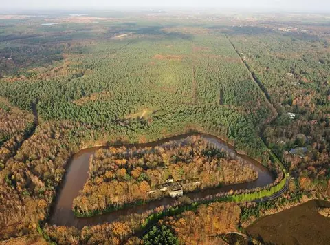 Fort Ertbrand - luchtbeeld - Fortengordels