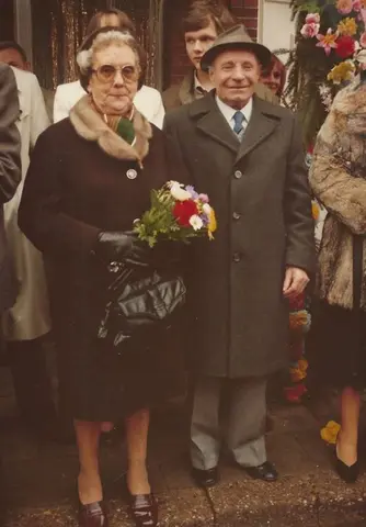 Frans van Lent en Plin 50 jaar huwelijk