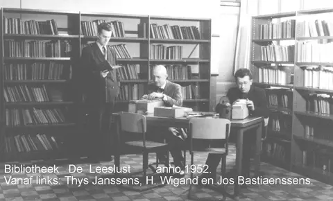 Hoevensebaan - Bibliotheek De Leeslust 1952 in de Hoevensebaan (1952)