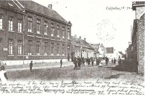 Hoevensebaan - Jongensschool 1905 in de Hoevensebaan (1905)