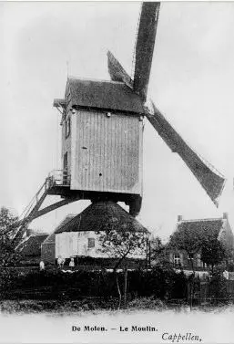 Hoevensebaan - Molen in de Hoevensebaan
