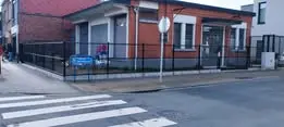 Hoevensebaan - onderstation Tram 1 - stroom in de Hoevensebaan