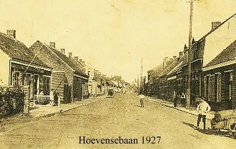 Hoevensebaan 1927 in de Hoevensebaan (1927)