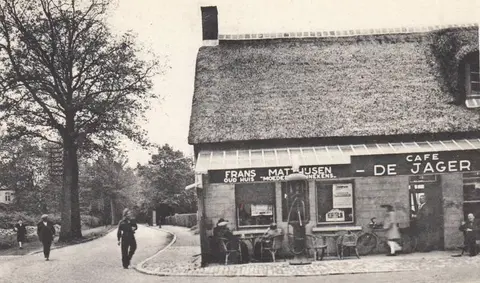 Hoogboom - Cafe De Jager in de Hoogboomsteenweg