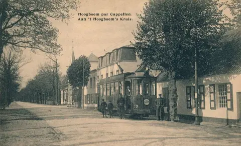 Hoogboom - Hoogboomkruis - Tram in de Hoogboomsteenweg