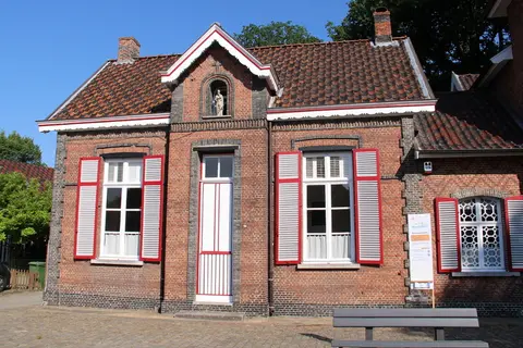 Hoogboom - Hoogboomsteenweg 286-288 - Schoolgebouw - Portierswoning in de Hoogboomsteenweg 286