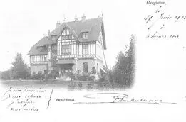 Hoogboom - Hoogboomsteenweg 57-57A - Villa Sans Soucis 1901 in de Hoogboomsteenweg 57 (1901)