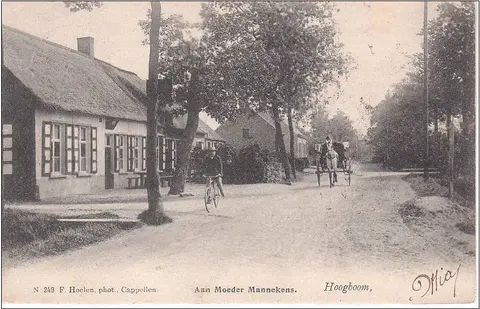 Hoogboom - Moeder Mannekens - De Jager in de Hoogboomsteenweg