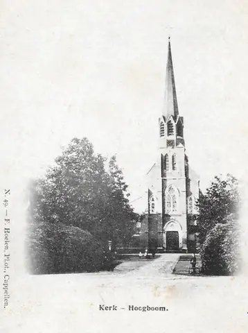Hoogboom - St. Jozefkerk in de Hoogboomsteenweg