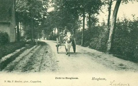 Hoogboom - Zicht in Hoogboom in de Hoogboomsteenweg