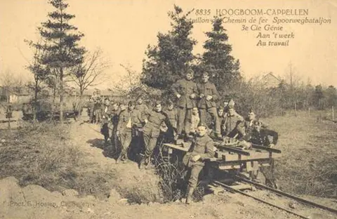 Hoogboom - Spoorwegregiment Aan het werk_2
