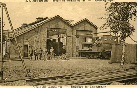 Hoogboom - Spoorwegregiment Bergplaats Lokomotieven