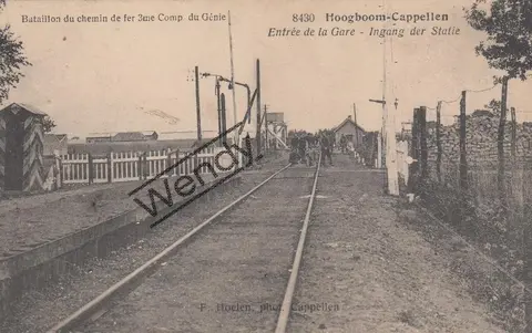 Hoogboom - Spoorwegregiment Ingang Station