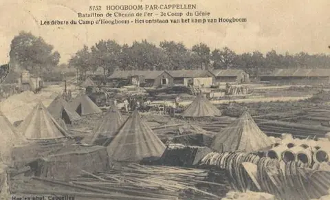 Hoogboom - Spoorwegregiment Ontstaan Kamp Hoogboom