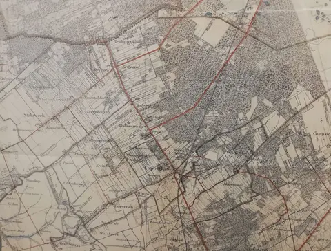 Kaart Kapellen 1892 (1892)