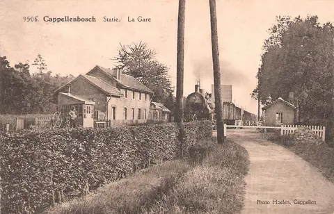 Kapellenbos - Station in de Kalmthoutsesteenweg