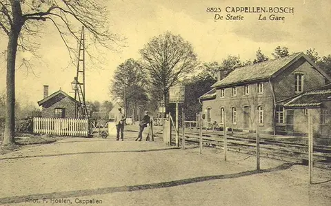 Kapellenbos - Station in de Kalmthoutsesteenweg