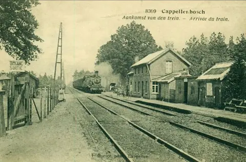 Kapellenbos - Station 1921 in de Kalmthoutsesteenweg (1921)