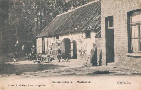 Kasteel Mastenhof 3 Casteleinhoeve Kalmthoutsesteenweg - onbeschreven in de Kalmthoutsesteenweg