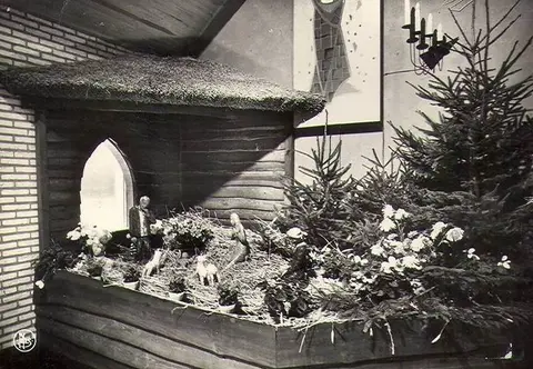 Kerk OLV Vrede_Kerststal