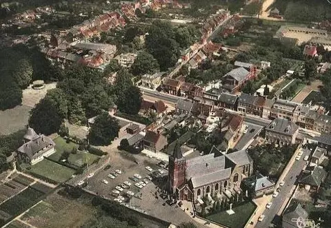 St. Jacobuskerk Luchtfoto