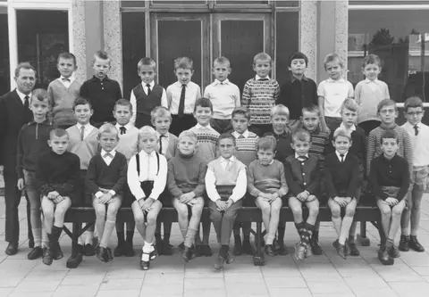 Klasfoto - Broedersschool St. Jozef 1967-1968 - 2de leerjaar (1968)