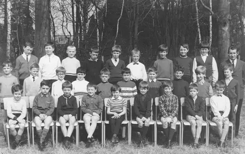 Klasfoto - Broedersschool St. Jozef 1968-1969 - 3de leerjaar zn (1969)