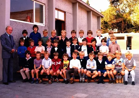 Klasfoto - Broedersschool St. Jozef 1979-1980 - 2de leerjaar (1980)