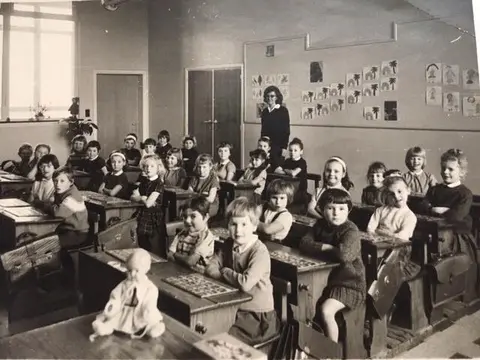 Klasfoto - Gemeenteschool Putte 1966-1967 - 1ste leerjaar (1967)