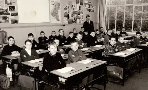 Klasfoto - Irishof 6de leerjaar Mr. Vaes